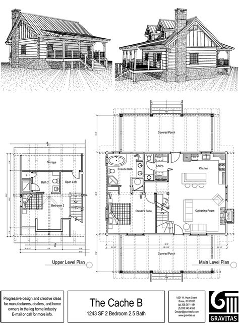 Woodwork Cabin Floor Plan Pdf Plans