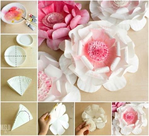 Diy Paper Plate Flowers Pictures Photos And Images For