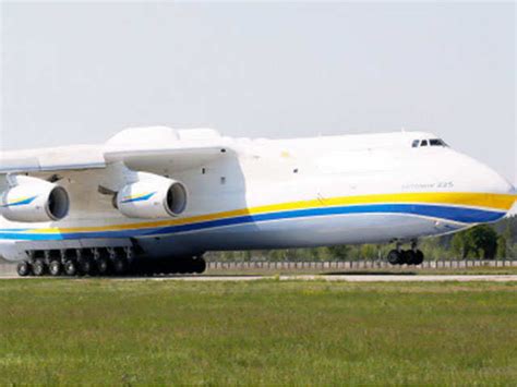 Worlds Biggest Plane Antonov An 225 Mriya Lands In Hyderabad