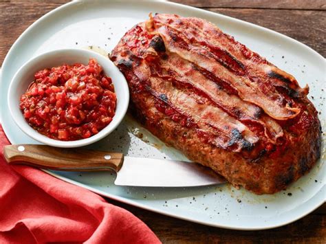 This meatloaf recipe is fail proof, meatloaf comes perfect every time! Dad's Meatloaf with Tomato Relish Recipe | Tyler Florence ...