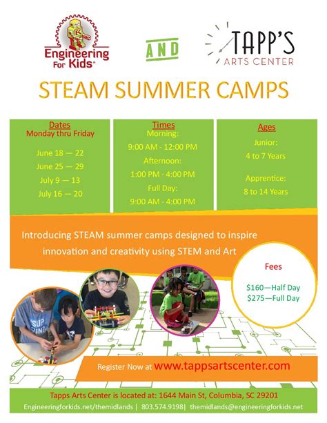 Engineering For Kids Steam Summer Camps