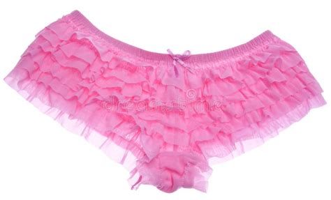 Ruffled Pink Panties Stock Photo Image Of Ruffle Expense 14162840