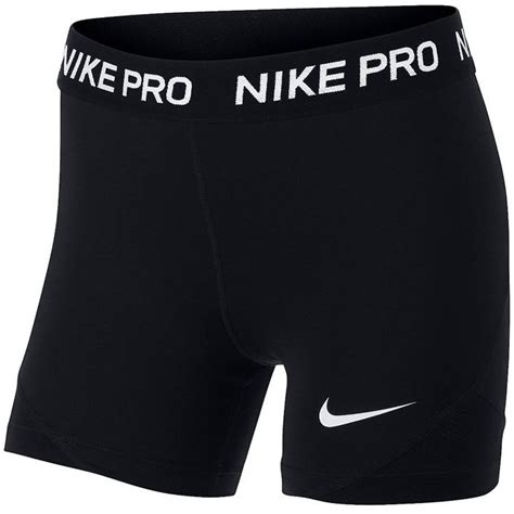 Nike Pro Kids Girls Training Shorts Black Sportitude Running