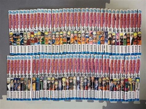 Naruto Vol1 72 Complete Set Manga Japanese Comics Masashi Kishimoto