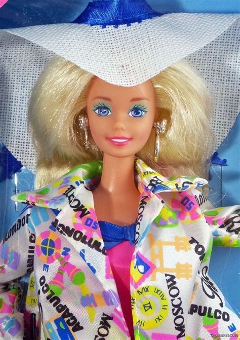 1994 International Travel Barbie Doll 13912 Special Edition Doll With Fashion Suitcase