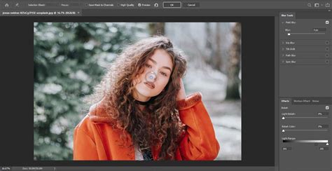 How To Blur Background In Photoshop Lightroom Photoshop Tutorials