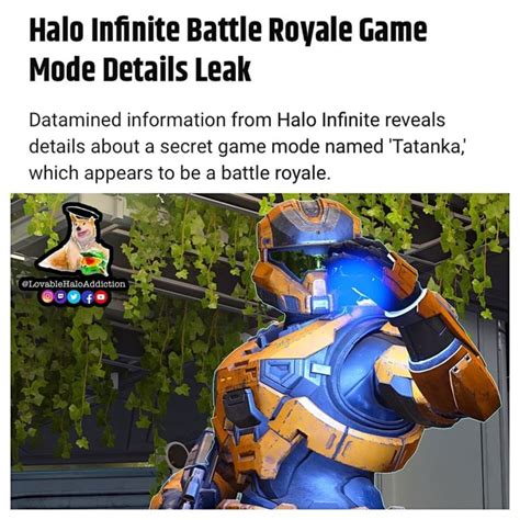 Halo Infinite Battle Royale Game Mode Details Leak Datamined