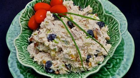 Rachels Cranberry Chicken Salad Recipe Savory Salads Easy Healthy