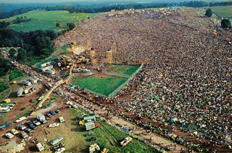 Aerial Photo Of Woodstock 1969 Woodstock Woodstock Hippies Woodstock