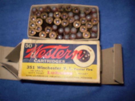 Winchester Western 351 Self Loader Ammunition For Sale At Gunauction