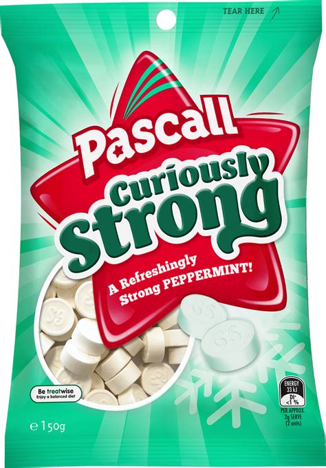 Pascall Curiously Strong Mints 150g At Mighty Ape Nz