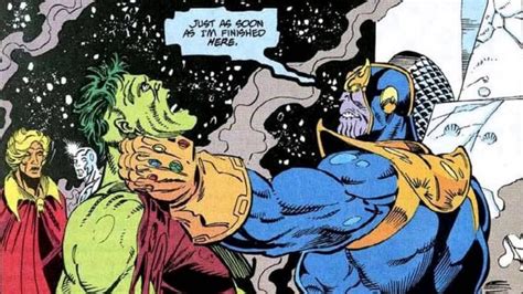 Abomination Vs Thanos Who Would Win