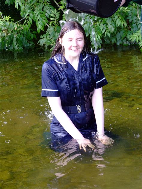 the wet nurses uniformed fun in the river