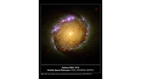 Barred Spiral Galaxy Ngc 1512 In Many Wavelengths