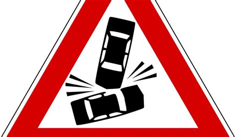 Auto Accident Side Impact Warning Sign Corona Eastvale California
