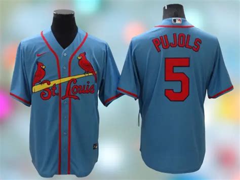 Mens St Louis Cardinals Albert Pujols 5 Cool Base Stitched Jersey
