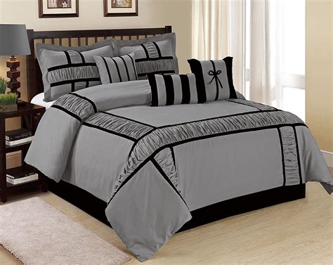Unique Home 7 Piece Marma Ruffle And Patchwork Bed In A Bag Clearance