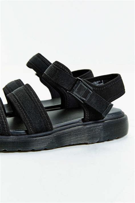 Our leather sandals are built tough like our boots. Lyst - Dr. Martens Effra Tech 2 Strap Sandal in Black for Men