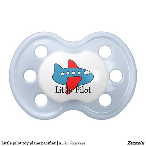 Little Pilot Toy Plane Pacifier Aviation Theme Toy