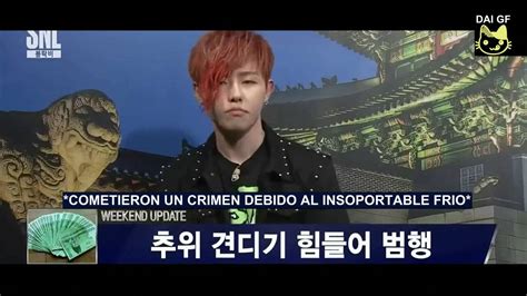 Snl Korea 7 Reportero U Dragon [block B][sub Español] Youtube