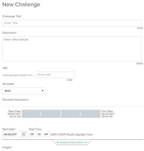 Creating A Challenge Using The Challenge Wizard Planview Customer