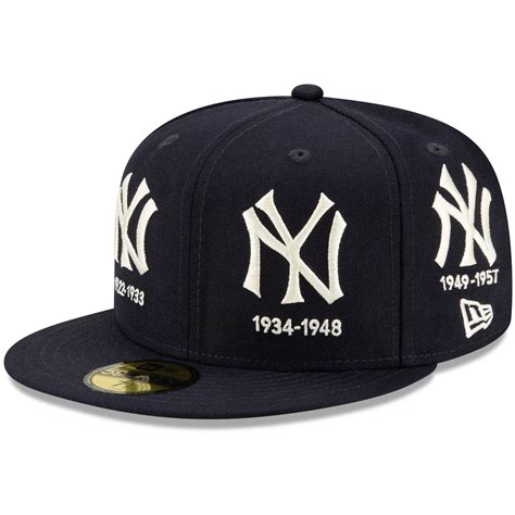 Navy New York Yankees Logo Progression 59fifty