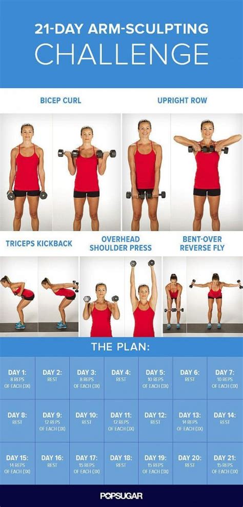21 Day Arm Challenge Popsugar Fitness Photo 5 Exercise