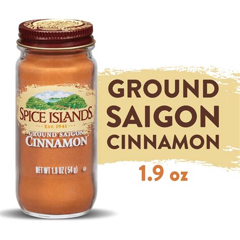 Spice Islands Ground Saigon Cinnamon 19 Oz