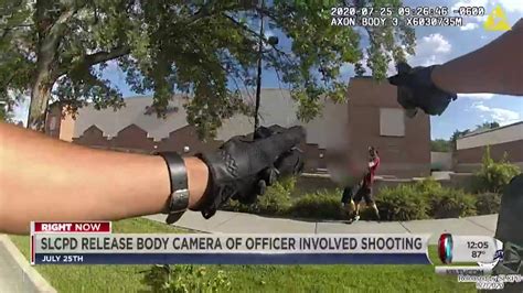 Slc Police Release Body Camera Footage Of Fatal Officer Involved Shooting