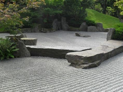 Essential Elements Of A Oriental Garden Japanese Sand Garden Zen