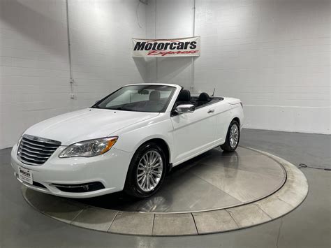Used 2012 Chrysler 200 Convertible Limited Fwd For Sale Sold