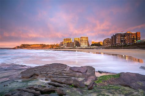 Newcastle Beach Sunrise Fine Art Landscape Photography