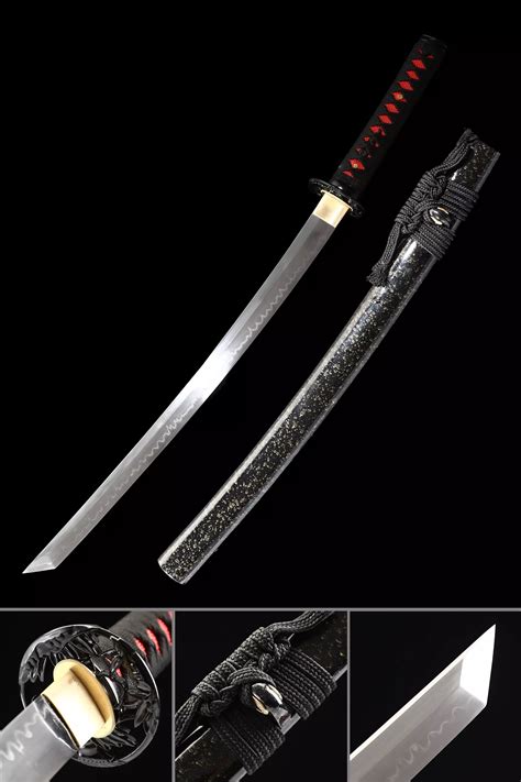 Wakizashi Sword Short Katana Handmade Japanese Wakizashi Sword T10