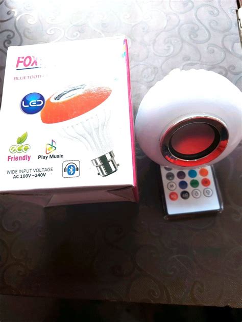 Cool White Bluetooth Speaker With Led Light For Offices At Rs 155