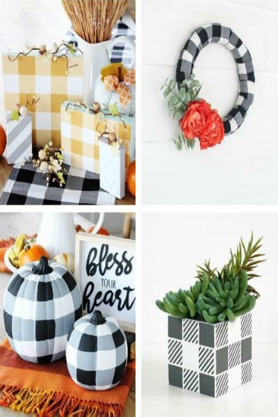 20 Buffalo Check Fall Decor Ideas My Home And Travels