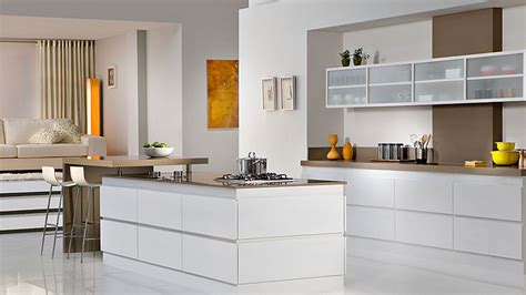 White is an excellent choice for modern style. The Popularity of the White Kitchen Cabinets - Amaza Design