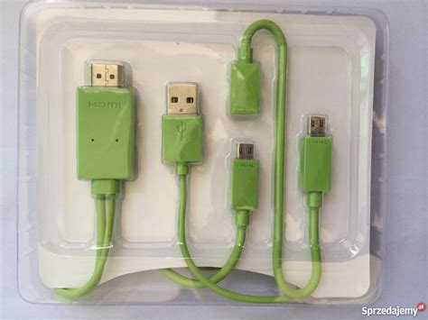 Adapter Mhl 5 I 11 Pin Micro Usb Hdmi S3 S4 5 Sony Lg Htc No Warszawa