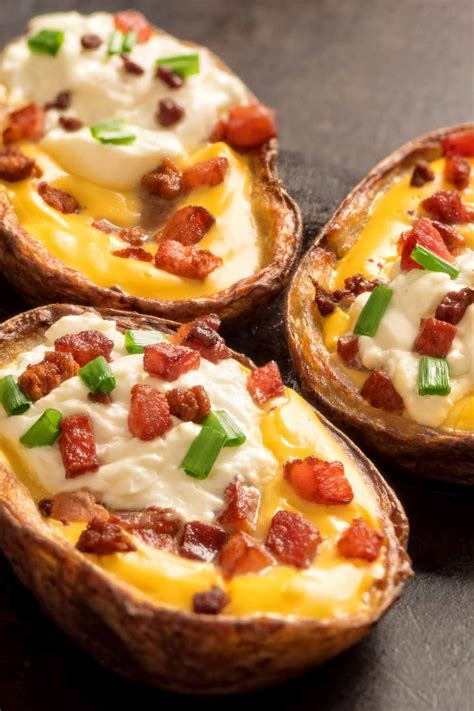 TGI Fridays Potato Skins - IzzyCooking