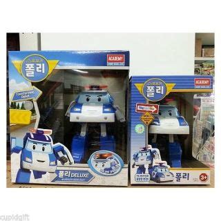 Robocar Poli Deluxe Robot Poli Transforming Action Figure Kit Car Korea