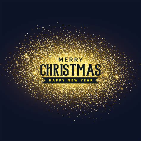 Merry Christmas Glitter Background Design Download Free Vector Art
