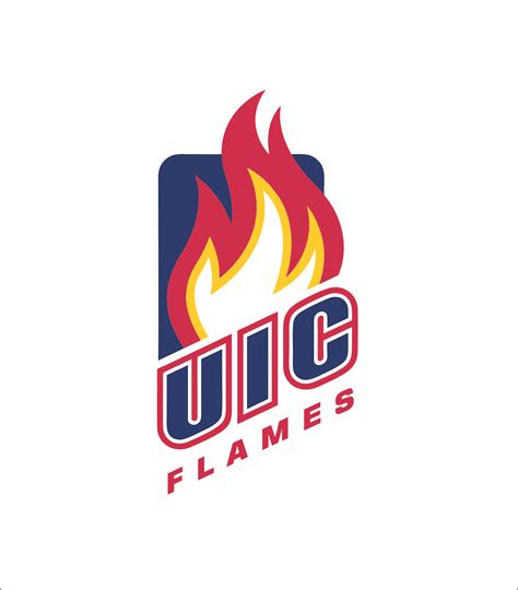 Uic Flames Logo Svgprinted