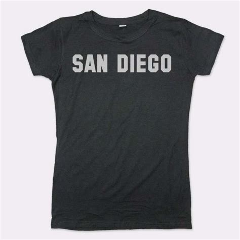 San Diego Womens T Shirt Cities Tee Smlxl T Shirts For Women