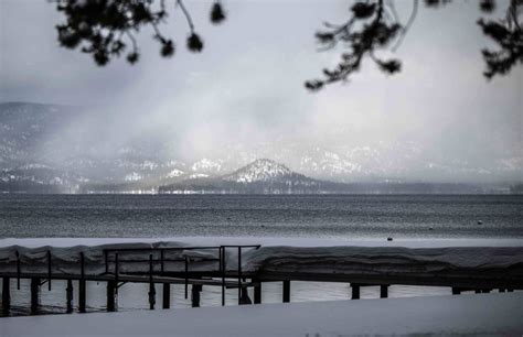Photos Heavy Sierra Snowfall At Lake Tahoe CA Sacramento Bee