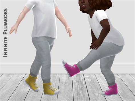 The Sims Resource Ip Toddler Classic High Top Converse Seasons
