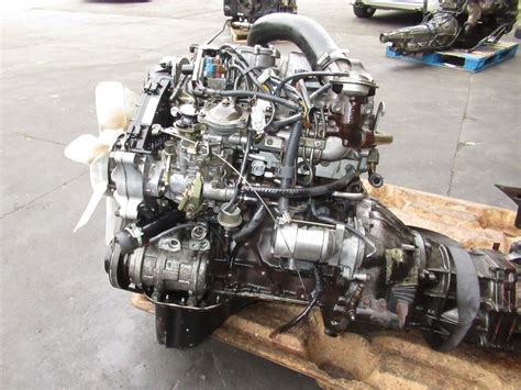 Jdm Toyota 3c Turbo Diesel Engine 4x4 Mt Transmission 3c T 2 Ebay