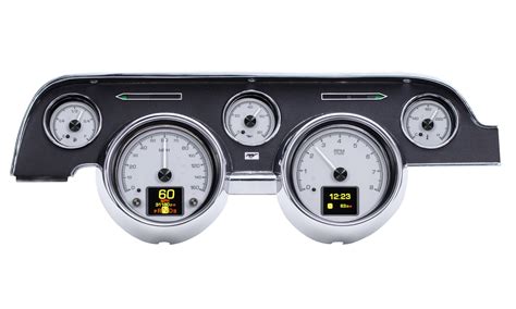 Vintage Style Gauge Cluster Ford Mustang Ranchero Falcon Fairlane Gt