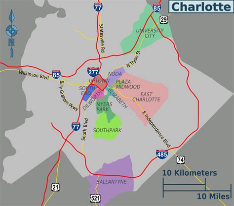 Filecharlotte Districts Mappng Wikitravel