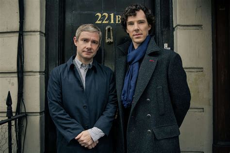 Sherlock Actors Benedict Cumberbatch Martin Freeman Through The Years