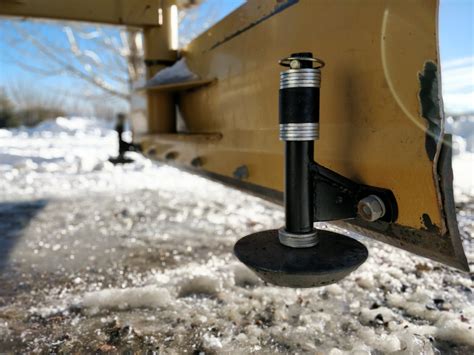 Skid Shoes On A Back Blade For Snow Removal Tractorbynet