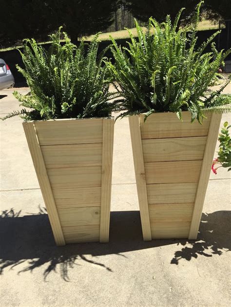 diy tall planters for 20 the garden